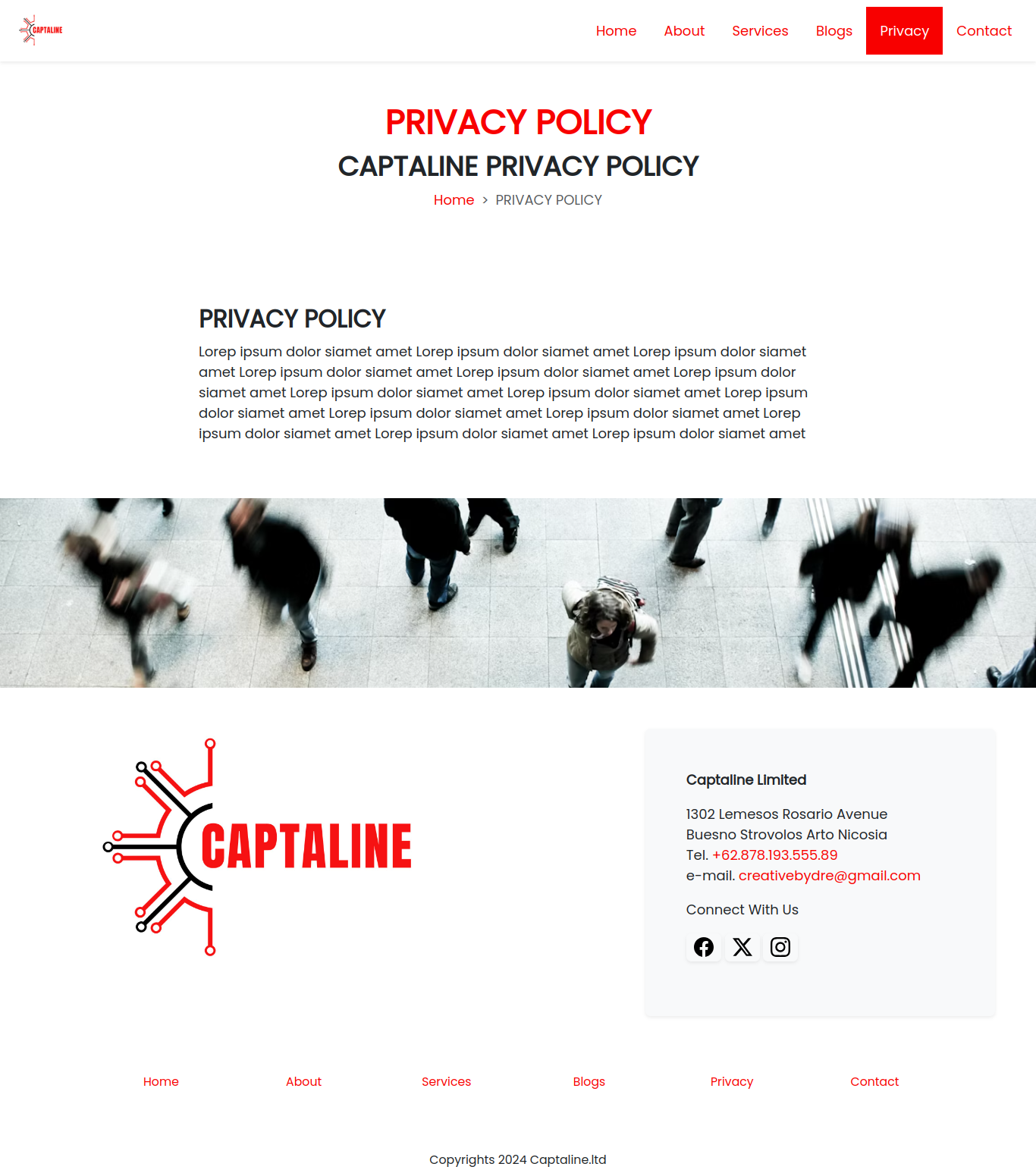 Static Page Design company profile website themes JAMSTACK 11ty Static site generator