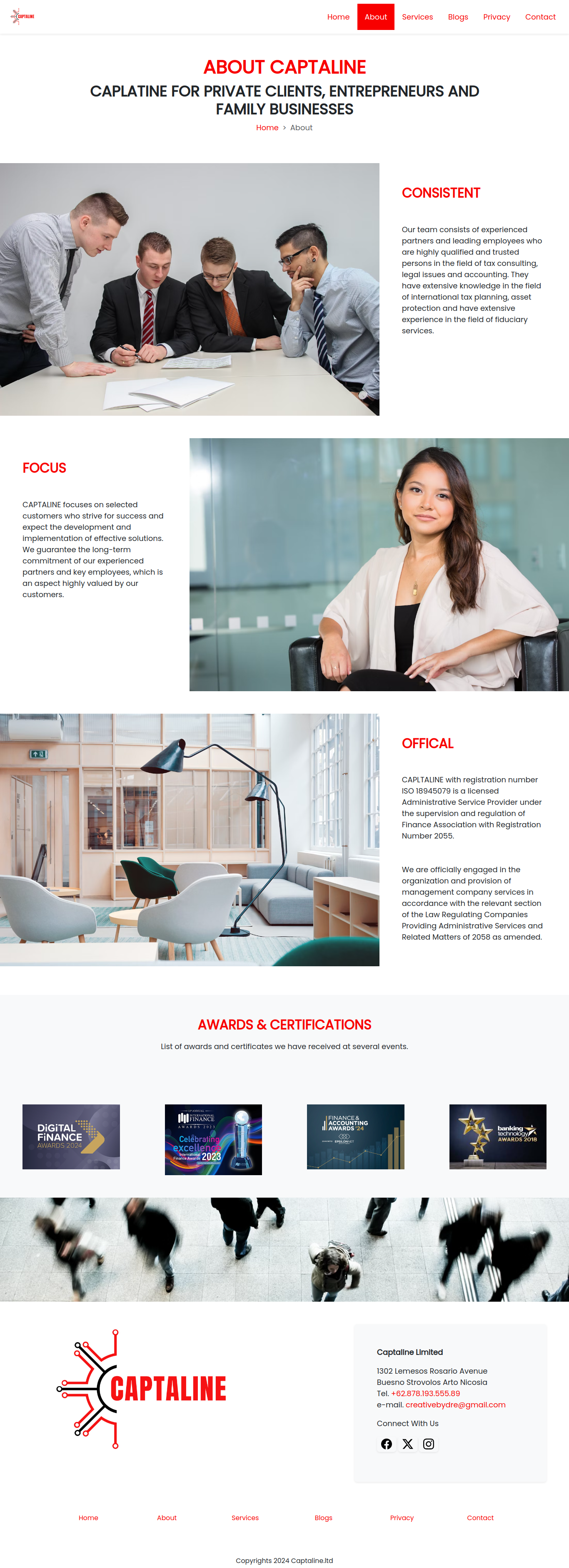 About Page Design company profile website themes JAMSTACK 11ty Static site generator