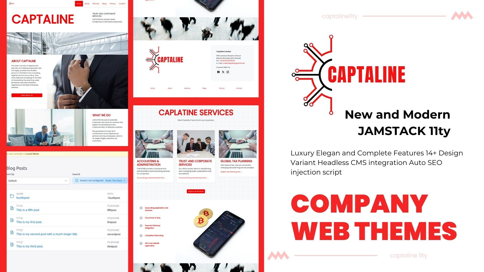 Jamstack Company themes